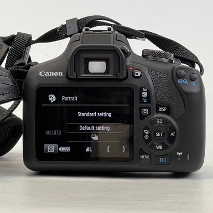 Canon EOS Rebel T7 24.1MP Digital SLR DSLR Camera