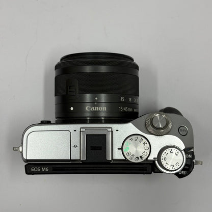 Canon EOS M6 24MP Mirrorless Camera