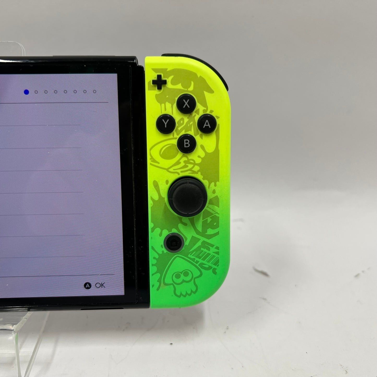 Nintendo Switch OLED Video Game Console HEG-001 Splatoon 3 Edition