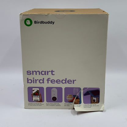New Birdbuddy Smart Bird Feeder Blue Shelf Wear BBG1003BAC