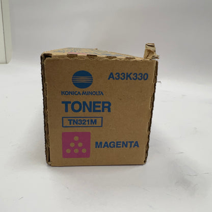 New Konica Minolta TN321M Magenta (M) Toner A33K330
