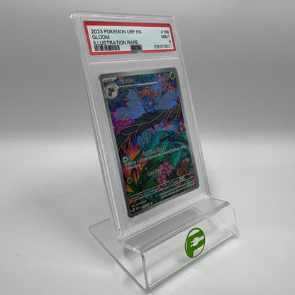 Pokémon TCG Obsidian Flames Gloom #198 Holo English PSA 9 MINT