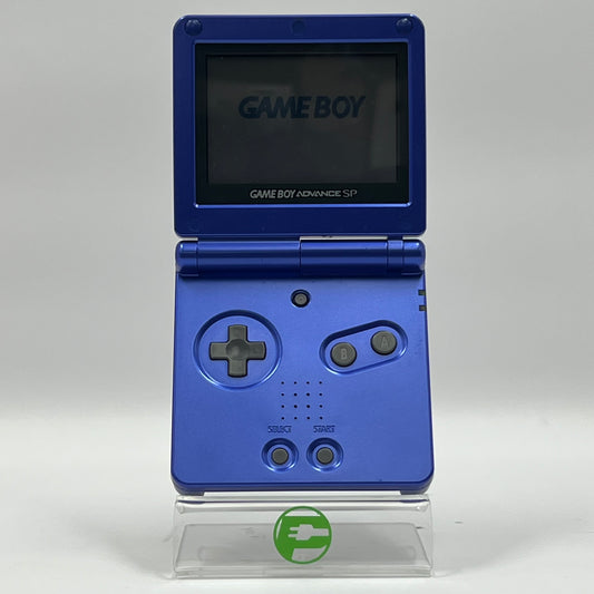 Nintendo Game Boy Advance SP Handheld Game Console Only AGS-001 Cobalt Blue