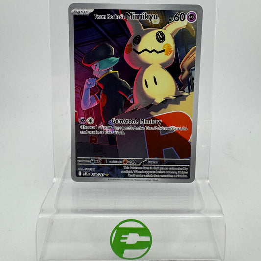 Pokémon TCG Ascended Heroes Team Rocket's Mimikyu #238 Holo English NM