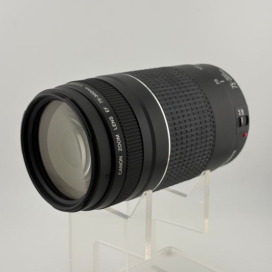 Canon EF Telephoto 75-300mm f/4-5.6 III Auto & Manual Lens