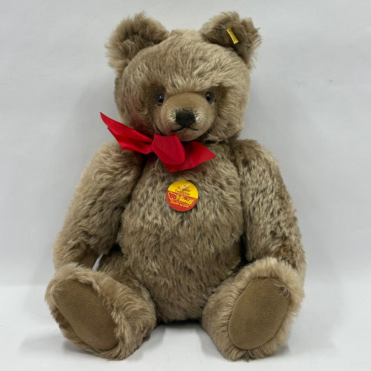 Steiff Original Teddy 15" Vintage Jointed Mohair Teddy Bear 0202/41 with Tags
