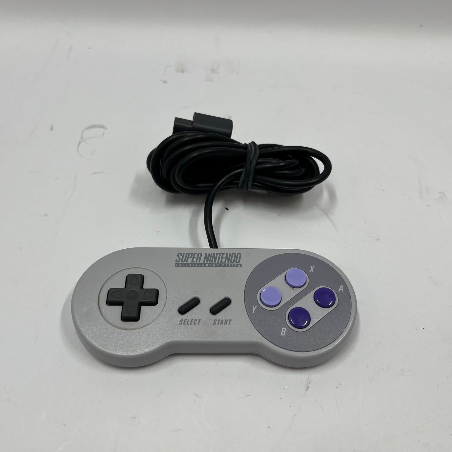 Super Nintendo Entertainment System SNES SNS-001 Gray