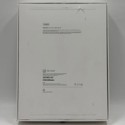 WiFi Only Apple iPad Pro 13" M4 256GB 18.3.2 Space Gray MVX23LL/A
