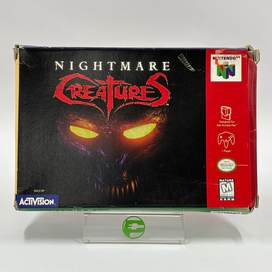Nightmare Creatures (Nintendo 64 N64, 1998)