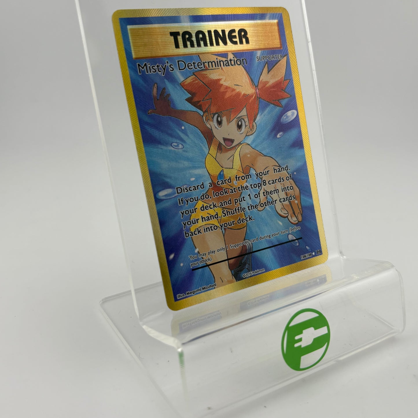 Pokémon TCG Evolutions Misty's Determination 108/108 English