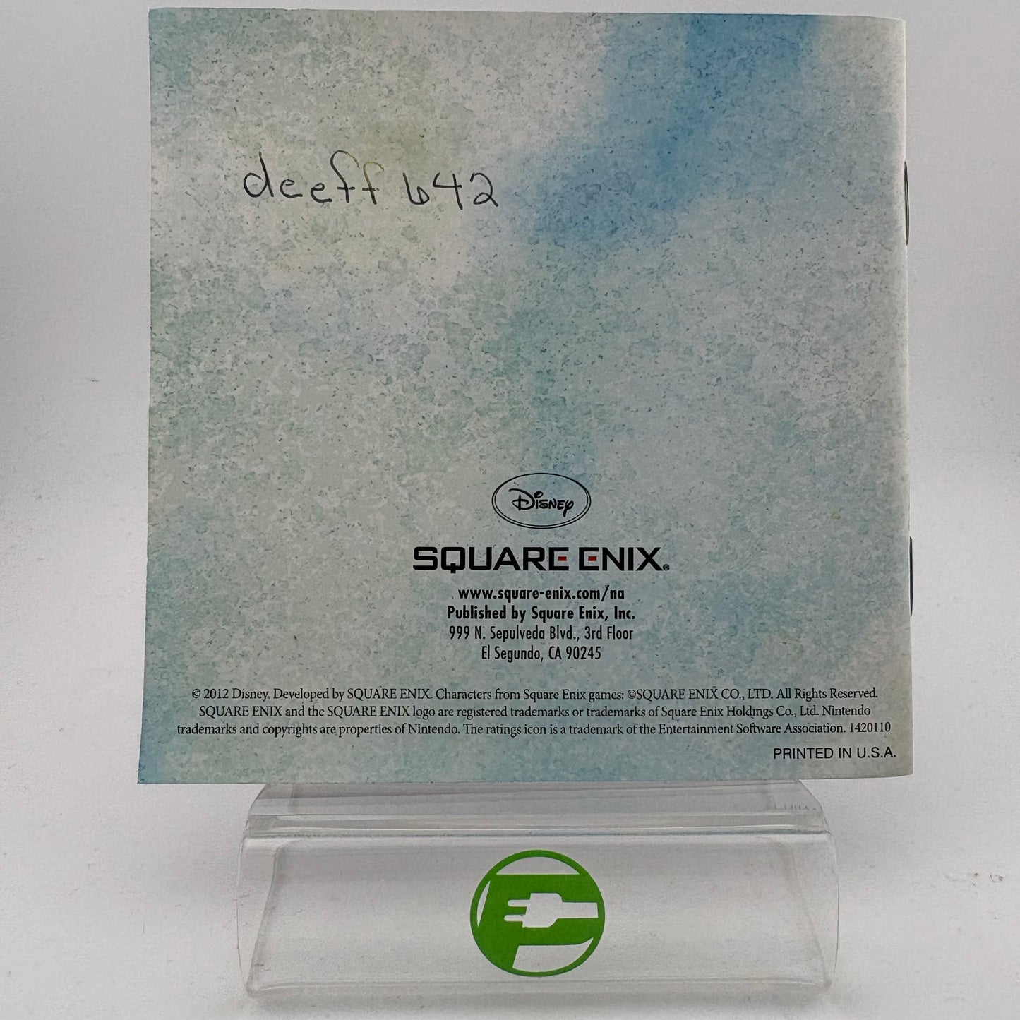 Kingdom Hearts 3D Dream Drop Distance (Nintendo 3DS, 2012)