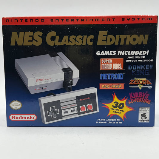 New Nintendo NES Classic Edition Video Game Console CLV-001 Gray