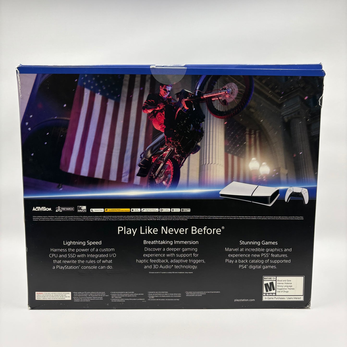 Sony PlayStation 5 Slim Digital Edition PS5 1TB White Console Gaming System