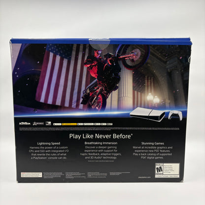 Sony PlayStation 5 Slim Digital Edition PS5 1TB White Console Gaming System