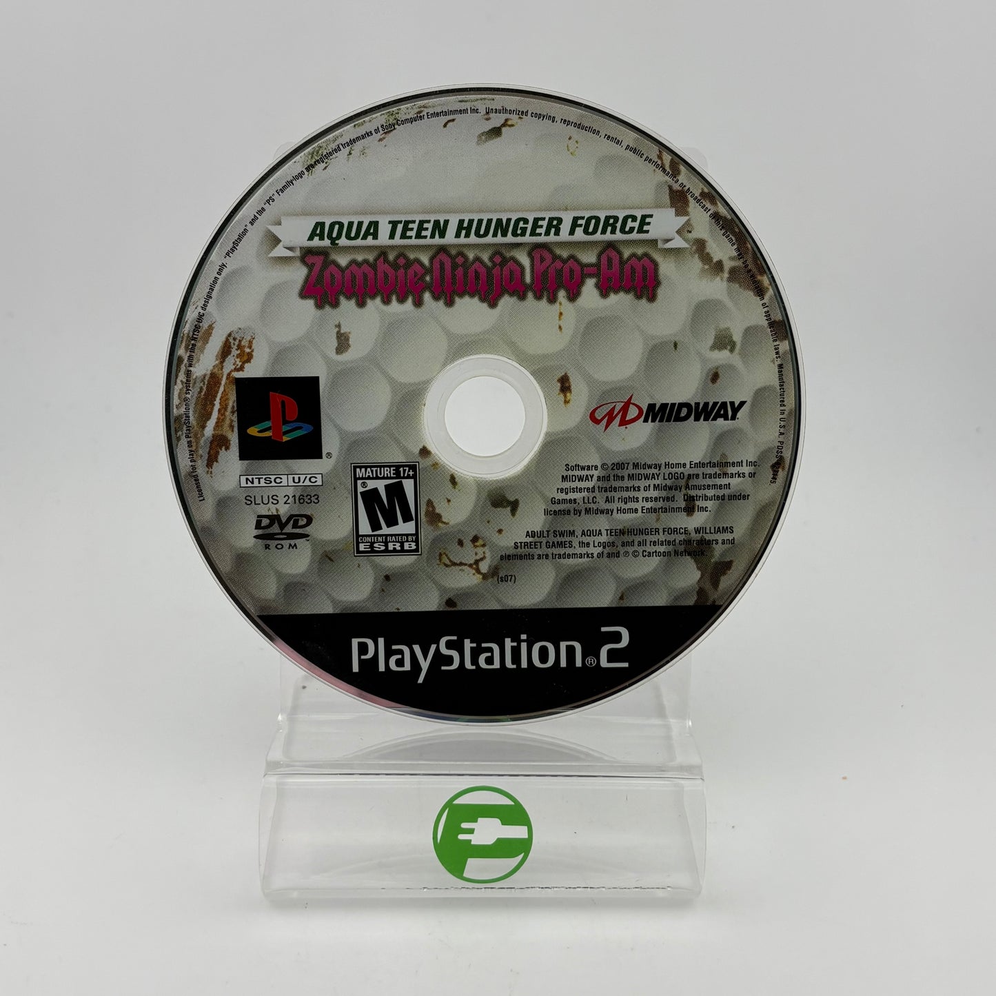 Aqua Teen Hunger Force Zombie Ninja Pro-Am (Sony PlayStation 2 PS2, 2007)