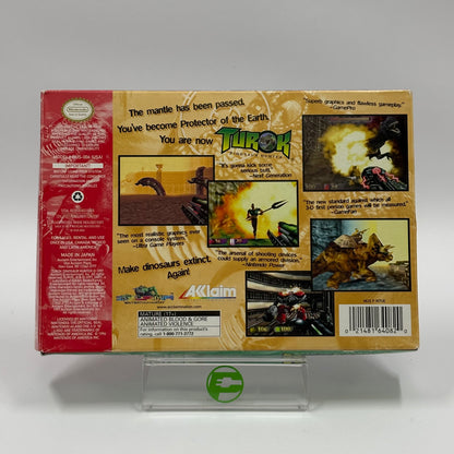 Turok Dinosaur Hunter (Nintendo 64 N64, 1997)