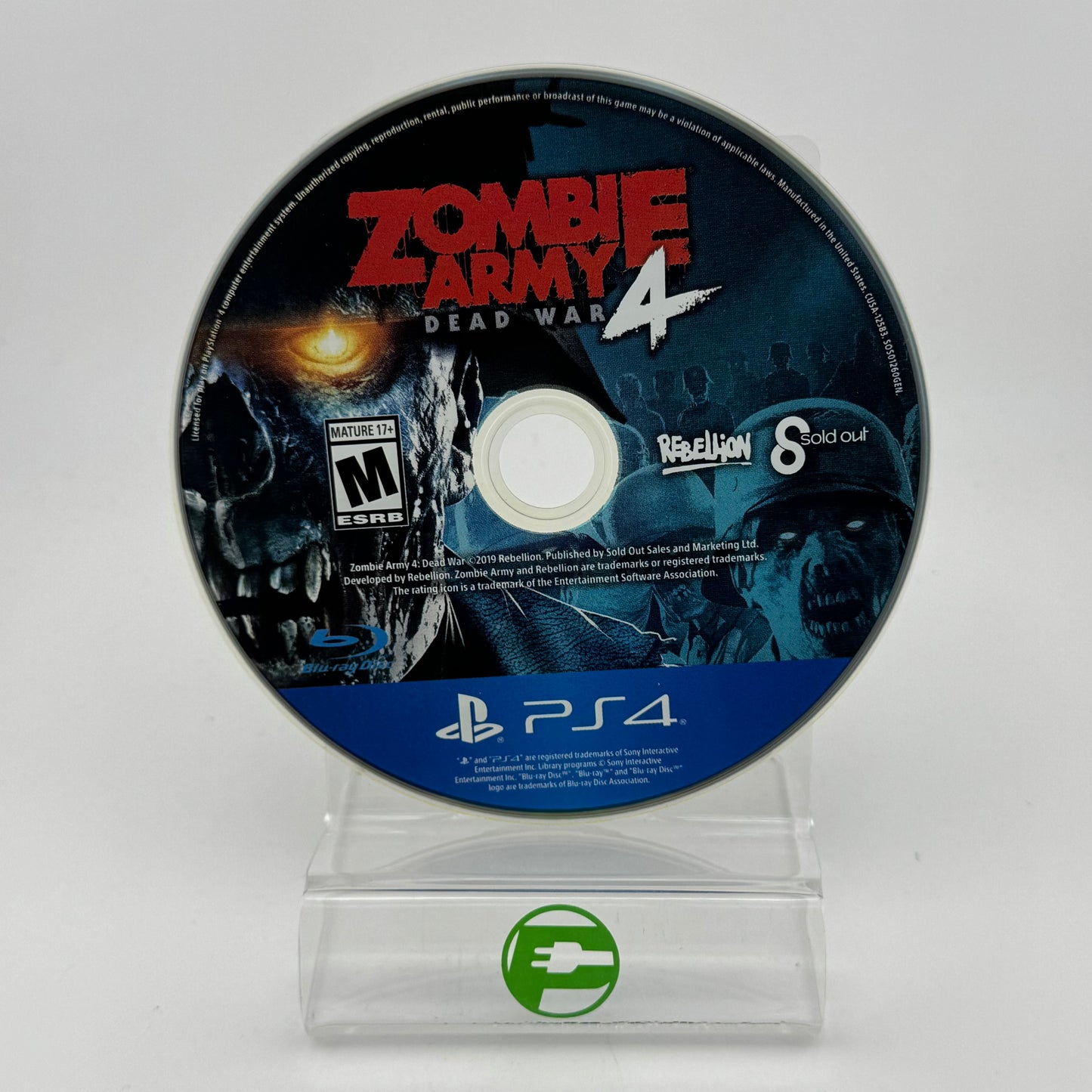 Zombie Army 4: Dead War (Sony PlayStation 4 PS4, 2020)
