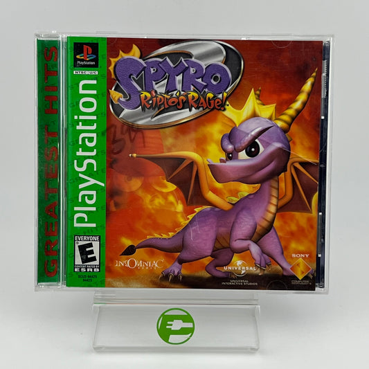 Spyro Ripto's Rage (Sony PlayStation 1 PS1, 1999)