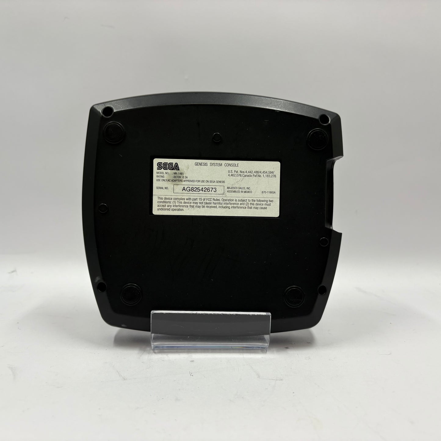 Sega Genesis 3 Video Game Console Black MK-1461