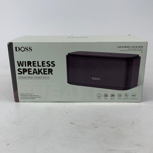New Doss SoundBox Portable Bluetooth Speaker Black