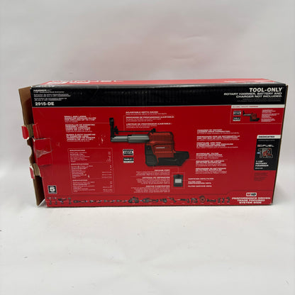 Milwaukee 2915-DE M18 18V Fuel HammerVac Dedicated Dust Extractor
