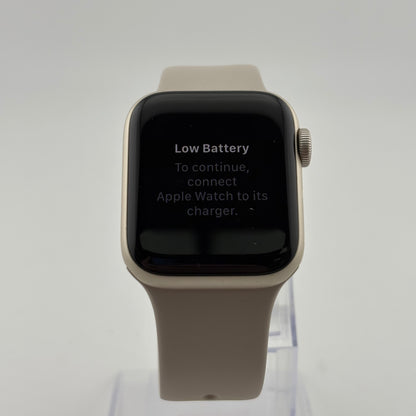 Unlocked Apple Watch SE 2nd Gen 40MM Starlight Aluminum MRFW3LL/A