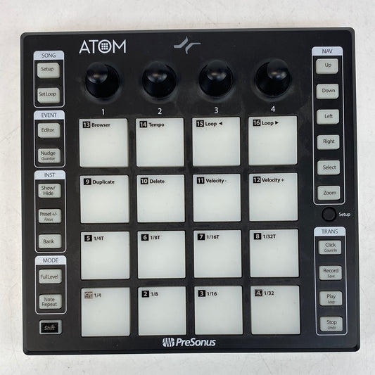 PreSonus Atom Production and Performance Pad Controller