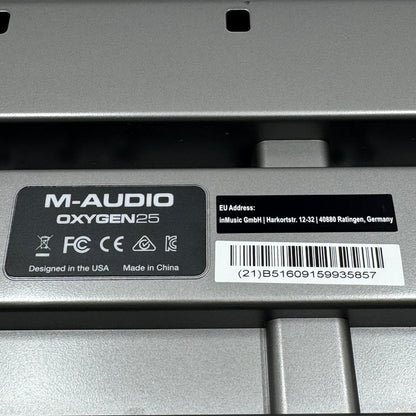 M-Audio Oxygen 25 MK IV USB MIDI Keyboard Controller