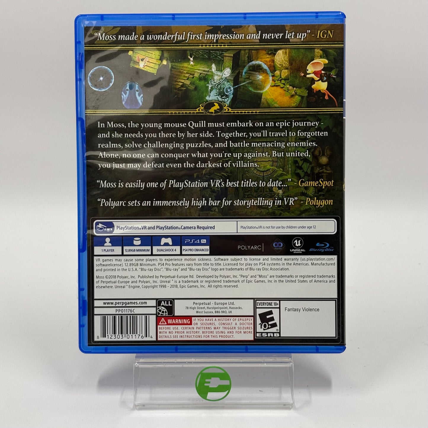 Moss (Sony PlayStation 4 PS4, 2018)