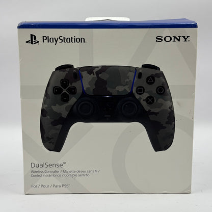 New Sony PlayStation 5 PS5 Dualsense Wireless Controller Gray Camo CFI-ZCT1W