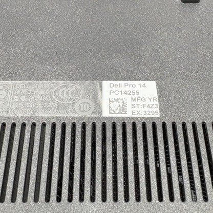 Dell Pro 14 PC14255 14" Ryzen 5 PRO 215 3.2GHz 32GB RAM 256GB SSD