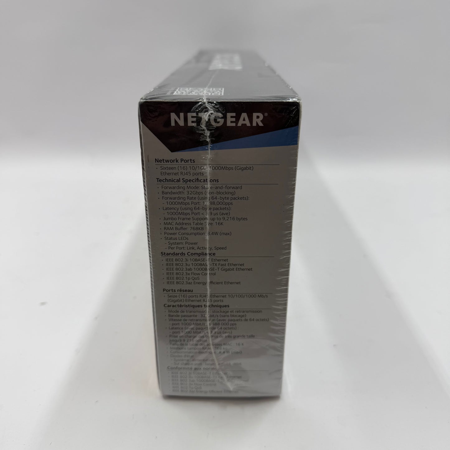 New NetGear GS316 Gigabit Ethernet Switch