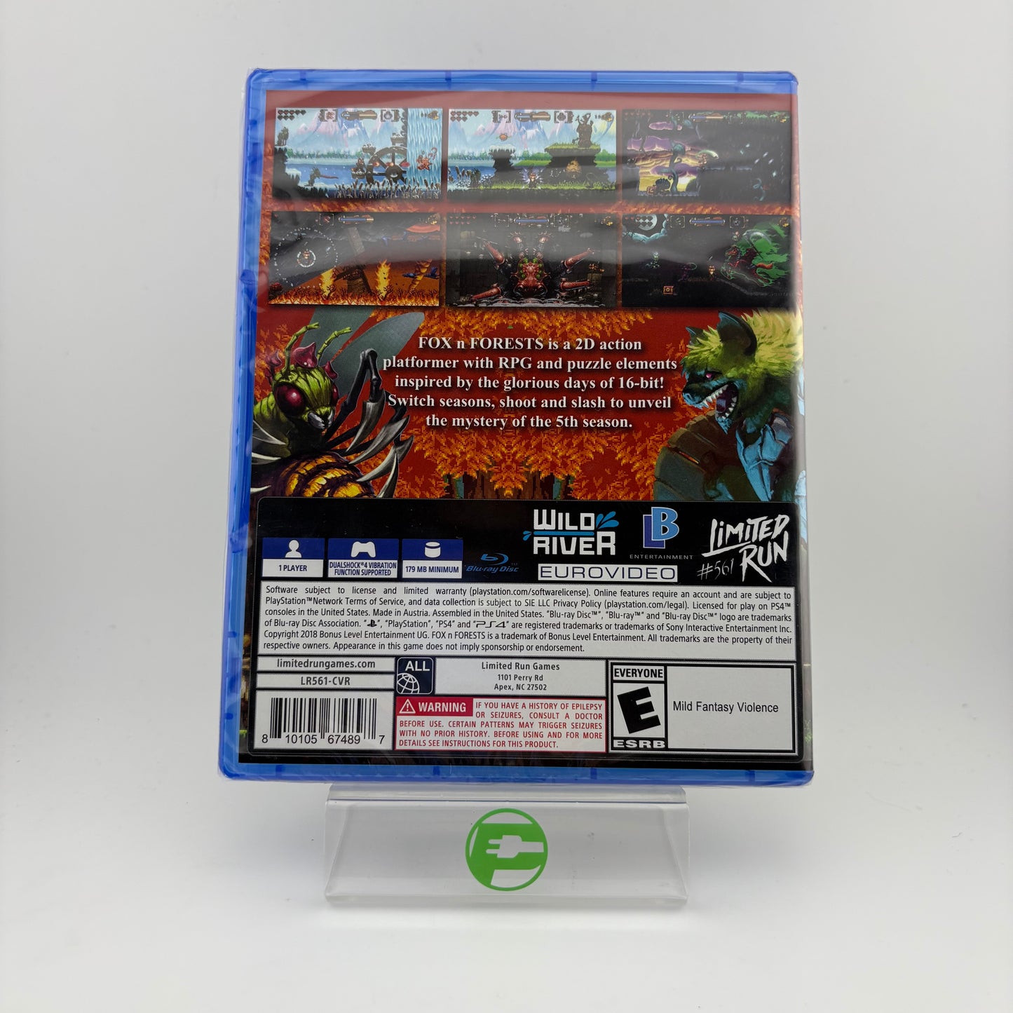 New Fox n Forests (Sony PlayStation 4 PS4, 2024)