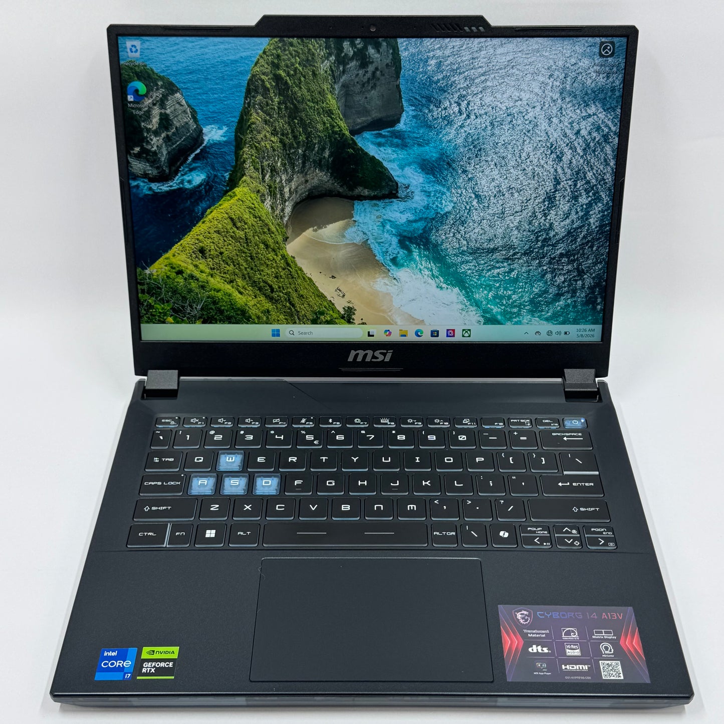 MSI Cyborg 14 A13VF-018US 14" i7-13620H 16GB RAM 512GB SSD GeForce RTX 4060