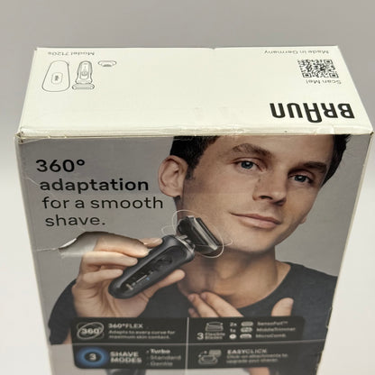 New Braun Series 7 360 Flex Electric Shaver 7120S