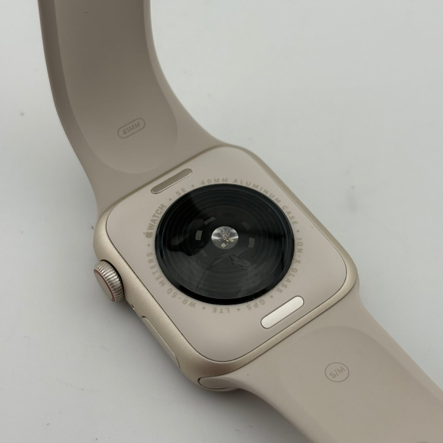 Unlocked Apple Watch SE 2nd Gen 40MM Starlight Aluminum MRFW3LL/A