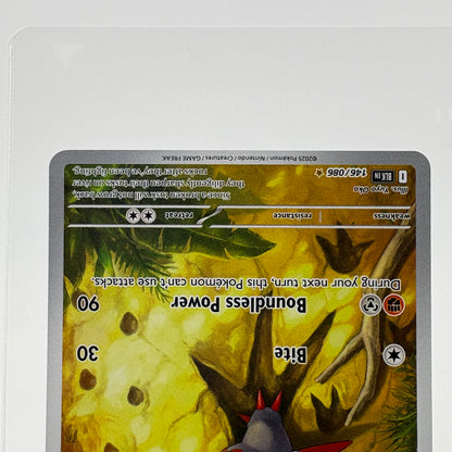 Pokémon TCG Black Bolt Fraxure 146/086 English