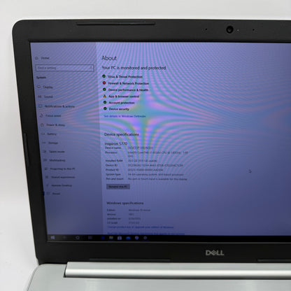 Broken Dell Inspiron 5770 17.3" i7-8550U 20GB RAM 2TB HDD 256GB SSD Bad Batt