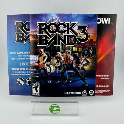 Rock Band 3 (Sony PlayStation 3 PS3, 2010)
