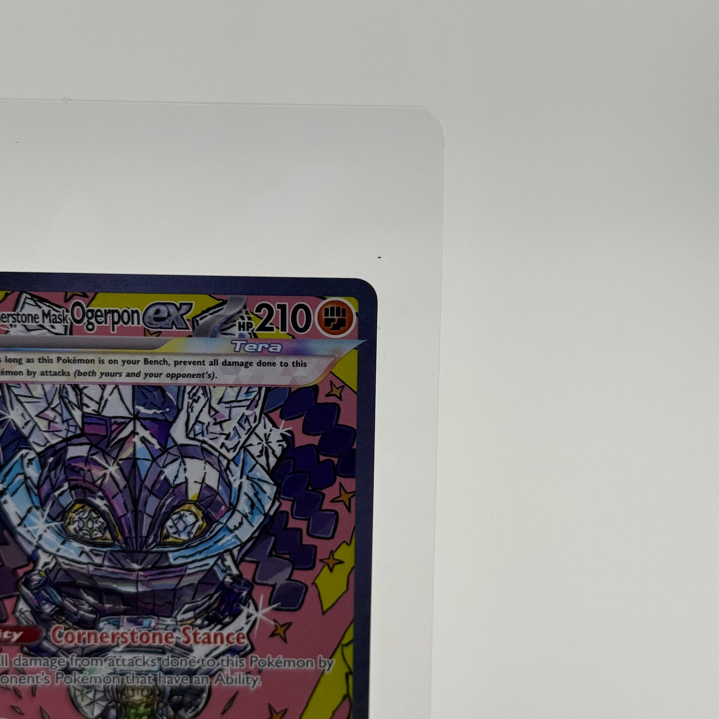 Pokémon TCG Cornerstone Mask Ogerpon EX #160 Prismatic Evolutions Trading Card