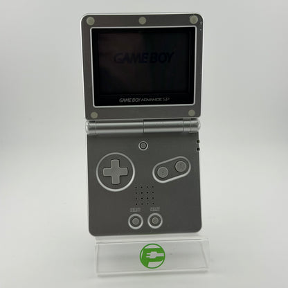 Nintendo Game Boy Advance SP Handheld Game Console AGS-001 Silver