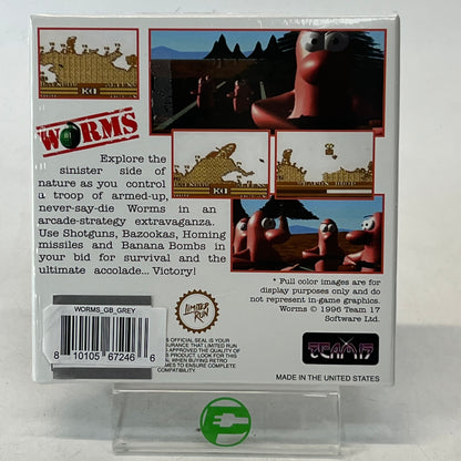 New Worms Armageddon [Limited Run] (Nintendo GameBoy Color, 2023)