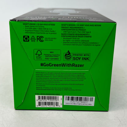 New Razer Seiren V3 Chroma RGB USB Microphone RZ19-0506