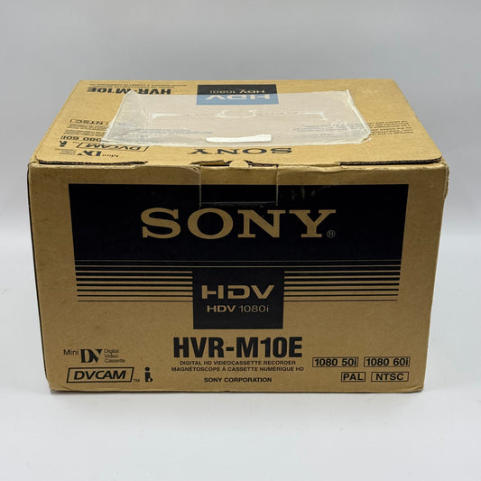 Sony HDV 1080i Digital HD Videocassette Recorder HVR-M10
