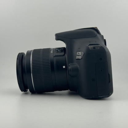 Canon EOS 2000D 24.1MP Digital Point-And-Shoot Camera