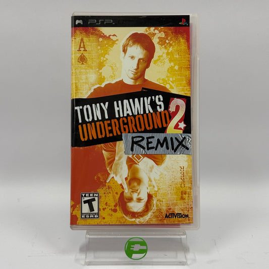 Tony Hawk Underground 2 Remix (Sony PlayStation Portable PSP, 2005)