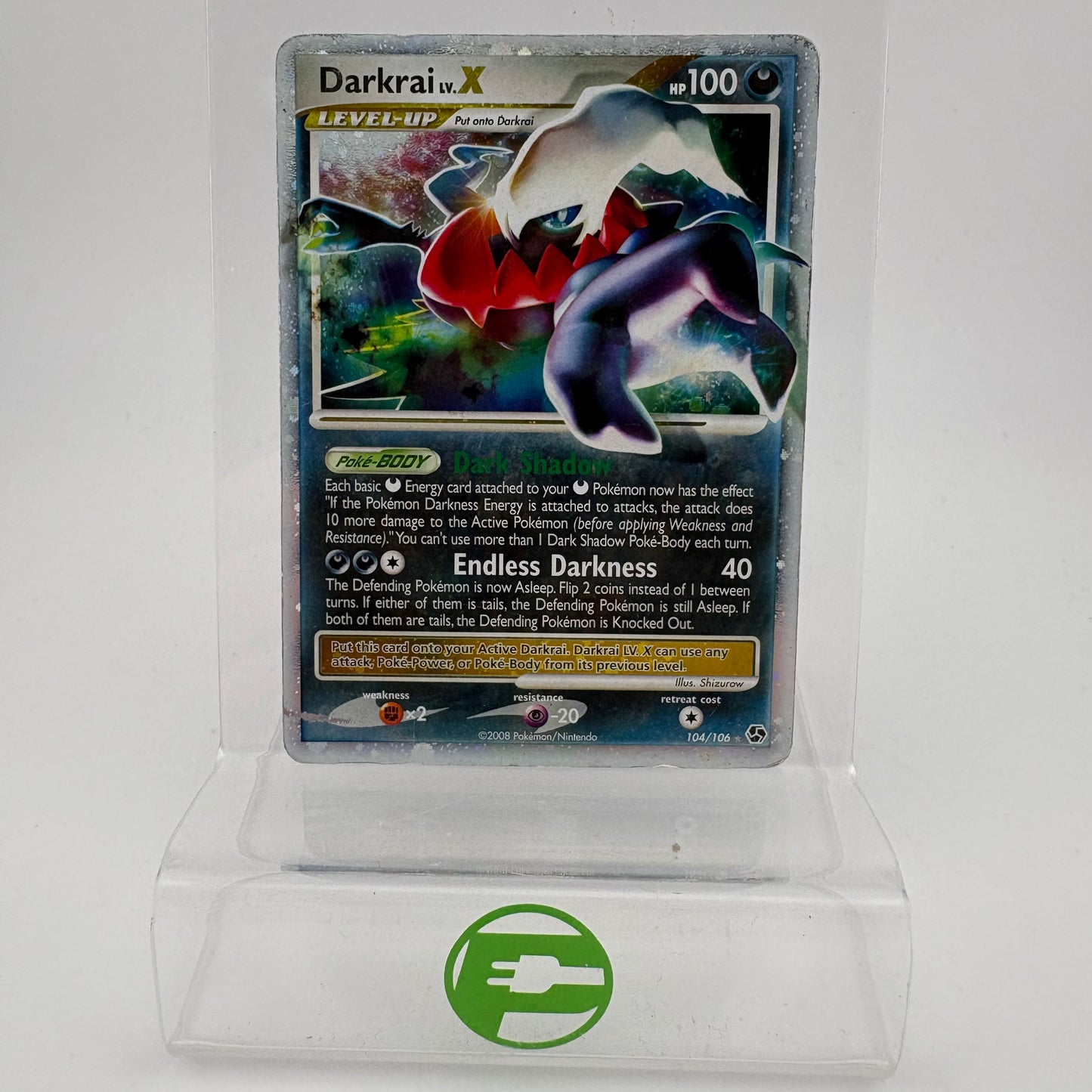 Pokémon TCG Great Encounters Darkrai LV. X 104 Holo English MP