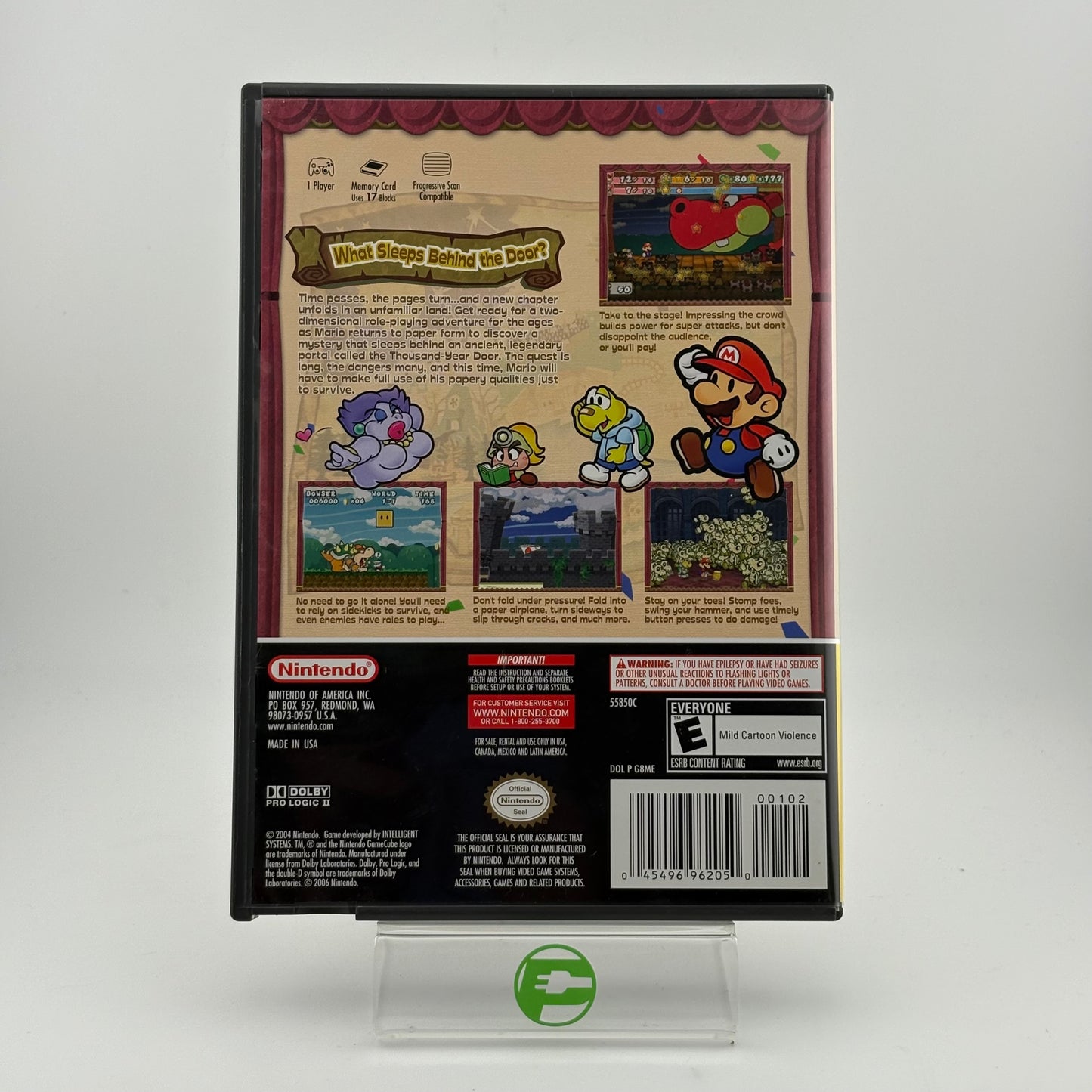 Paper Mario The Thousand Year Door (Nintendo GameCube, 2004)
