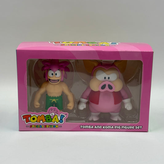 New Limited Run Tomba and Koma Pig Figure Set