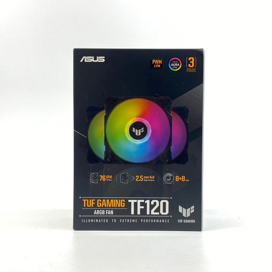 New Asus TUF Gaming TF120 ARGB PC Desktop Fan